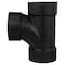 Charlotte Pipe And Foundry Charlotte Pipe 3 in. Hub X 3 in. D Hub ABS Sanitary Street Tee ABS004160800HA - alternate 3